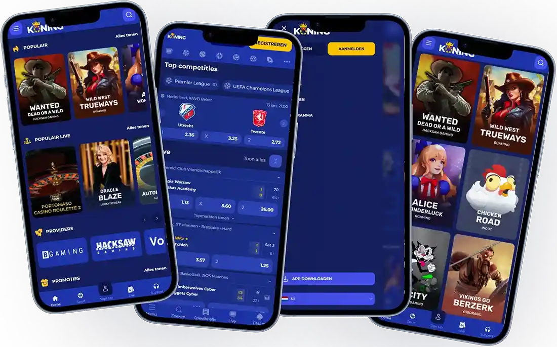 Koning Bet Mobiele App en Gebruik